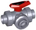 ABS 3-Wege-Kugelhahn Typ 543