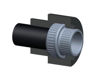 COOL-FIT 2.0 Übergangsverschraubung PE/ABS 