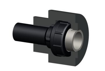 COOL-FIT 2.0 Übergangsverschraubung PE/Edelstahl mit Innengewinde Rp 