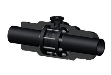 COOL-FIT 2.0 Absperrklappen-Set Typ 567 PVC-U freies Wellenende 