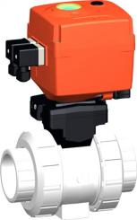 SYGEF Standard Kugelhahn Typ127 100-230V Mit integrierter Handnotbetätigung Mit Schweissmuffen met 