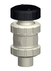 PROGEF Standard Be- und Entlüfter Typ 591 Mit Muffenschweissstutzen metrisch 