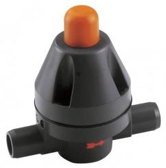 Druckhalteventil Typ V86 PVC-U mit Klebestutzen metrisch 