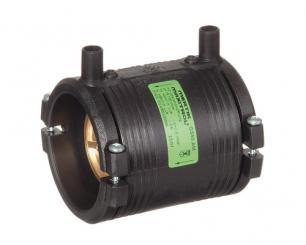 Muffe mit integriertem Gasströmungswächter Typ D 25 mbar - 1 bar mit Überströmöffnung 