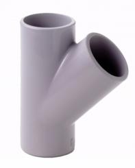 T 45° PVC-C metrisch 
