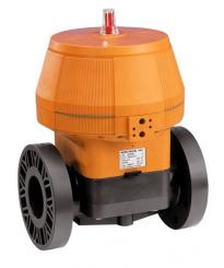 Membranventil Typ DIASTAR ABS Baureihe 025  FC (Federkraft schliessend) Mit Festflanschen ABS metris 