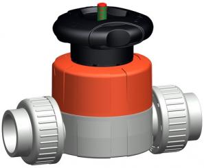 Membranventil Typ 514 PVC-C Mit Klebemuffen metrisch 