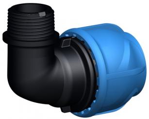 Übergangswinkel 90° Aussengewinde 