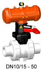 SYGEF Standard Kugelhahn Typ 232 Funktion FO (Federkraft öffnend) Mit Handbetätigung Mit Stumpfschwe 