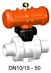 SYGEF Standard Kugelhahn Typ 232 Funktion FO (Federkraft öffnend) Ohne Handbetätigung Mit Stumpfschw 