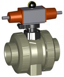 PROGEF Standard Kugelhahn Typ 231  FO (Federkraft öffnend) Ohne Handbetätigung Mit Schweissmuffen me 