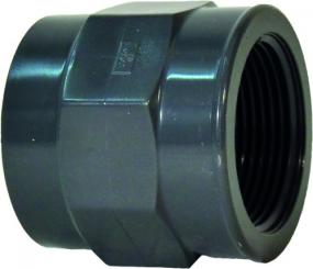 Übergangs-Muffe PVC-U mit NPT Gewinde 