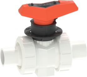 SYGEF Linear Kugelhahn Typ 546 Pro Mit Stumpfschweissstutzen IR-Plus metrisch 