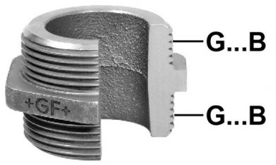 375 Einschraubteil, flach dichtend 