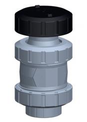 Be- und Entlüfter Typ 591 ABS Mit Klebemuffen metrisch 