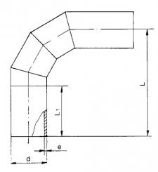 Bogen 90°, PP-H S5/SDR11 