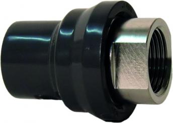 Übergangsfitting PVC-U / Edelstahl IG 