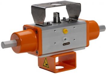 Für Stellantriebe pneumatisch Typ PA11 - PA90 Namur Aufbaukonsole 