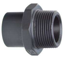 Übergangs Nippel PE mit AG 