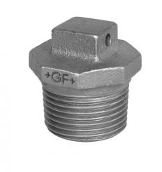 294 Stopfen mit Loch im Vierkant 