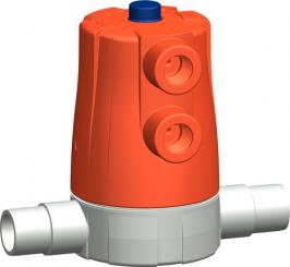 Membranventil Typ 605 PVC-C Klebestutzen metrisch 