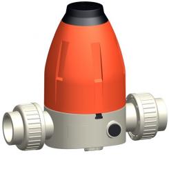 PROGEF Standard Druckhalteventil Typ 586 Verschraubungen mit Schweissmuffen metrisch Ohne Manometer 