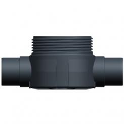 Unterteil mit Stutzen 