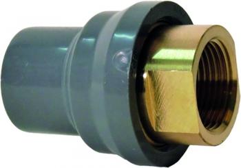 Übergangsfitting ABS/Messing Rp 