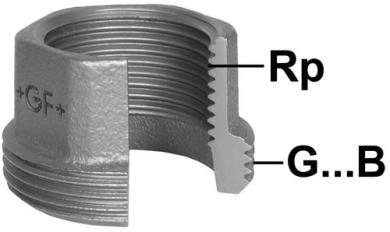370 Einschraubteil, flach dichtend 