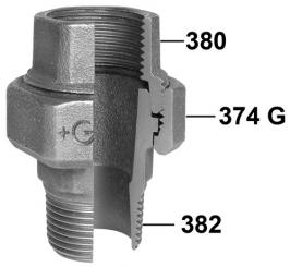 341 Verschraubung, kegelig dichtend, ISO/EN U12 