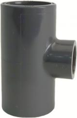 T-Stück 90° reduziert PVC-U 