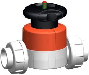 SYGEF Standard Membranventil Typ 514 Mit Schweissmuffen metrisch 