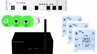 Hera+ Primus PRO Tres Set Starter Kit für Fussbodenheizung 