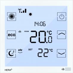 Hera+ Raum Thermostat für Fussbodenheizung mit Batterie 
