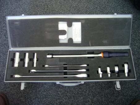 Werkzeugkoffer für die korrekte Montage von MULTI/JOINT® Kupplungen 