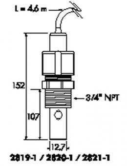 Leitfähigkeitselektrode Typ 2820-1 