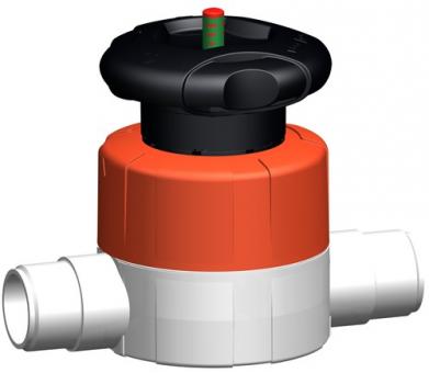 SYGEF Standard Membranventil Typ 515 Mit Muffenschweissstutzen metrisch 